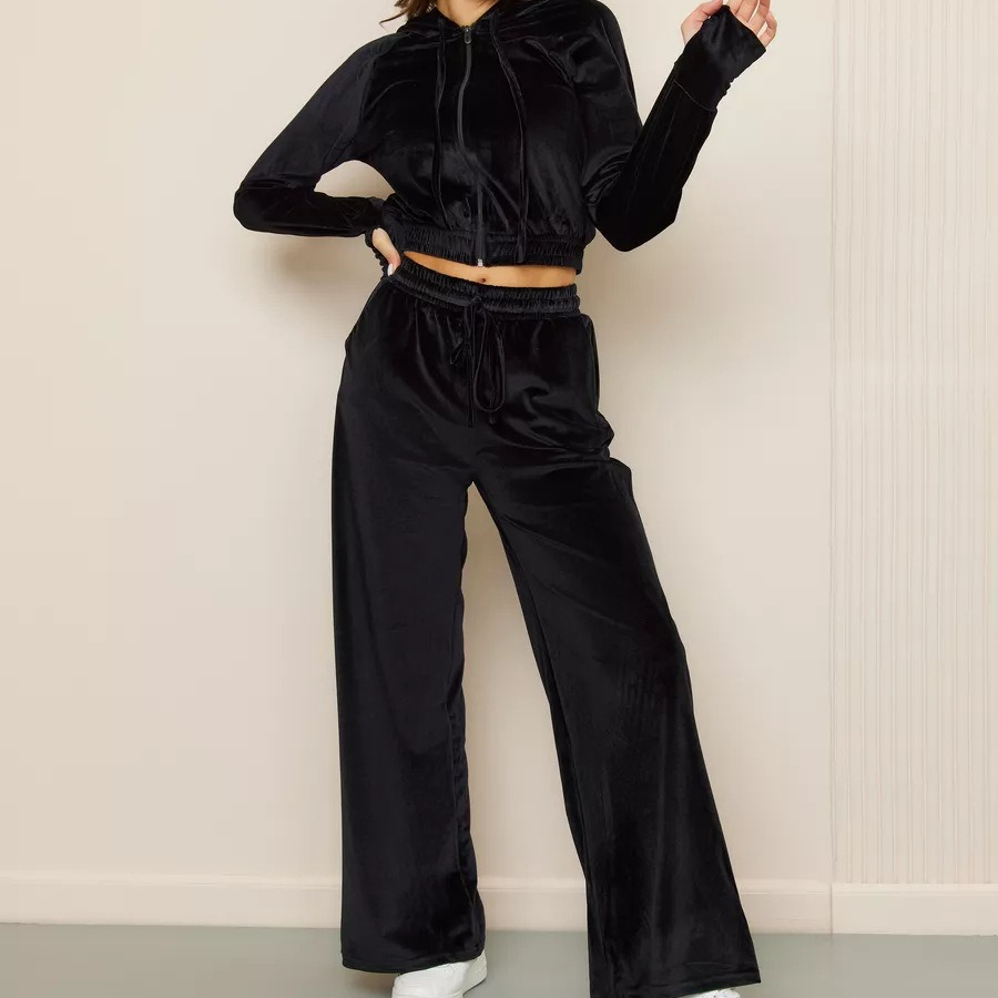 Short Linen Drawstring - Ensemble deux pièces pour femme, ensemble