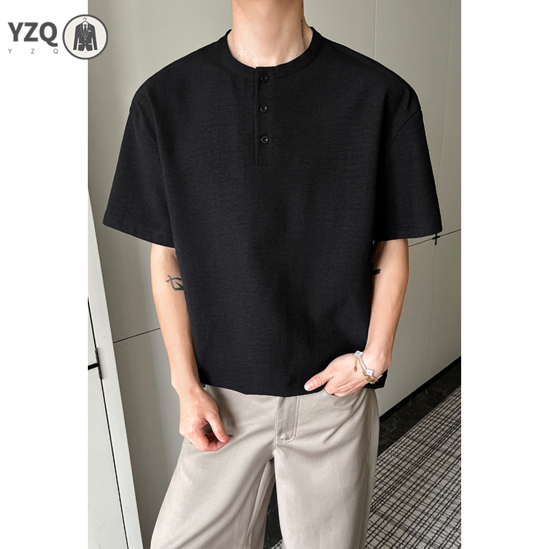 T-shirt à manches courtes pour - Linen Shirt Breathable avis et prix