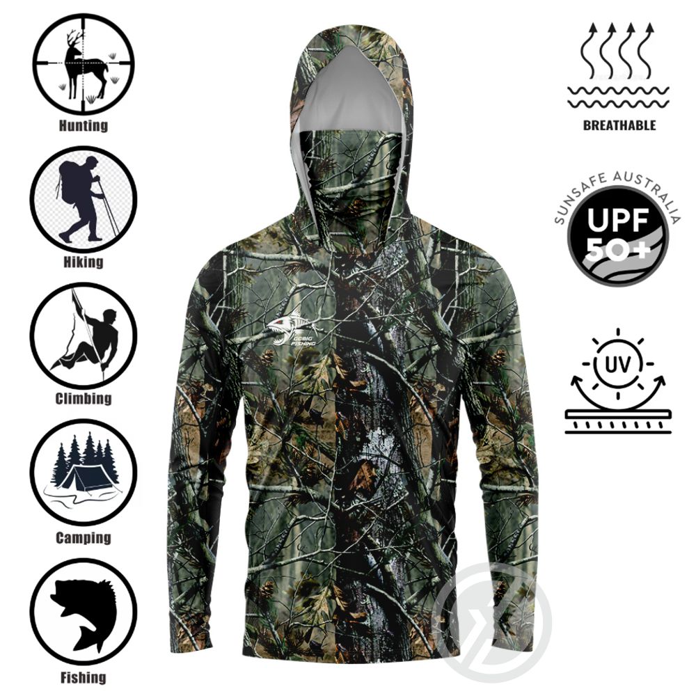 Chemise de pêche à capuche UPF - Tee Graphic Print avis et prix