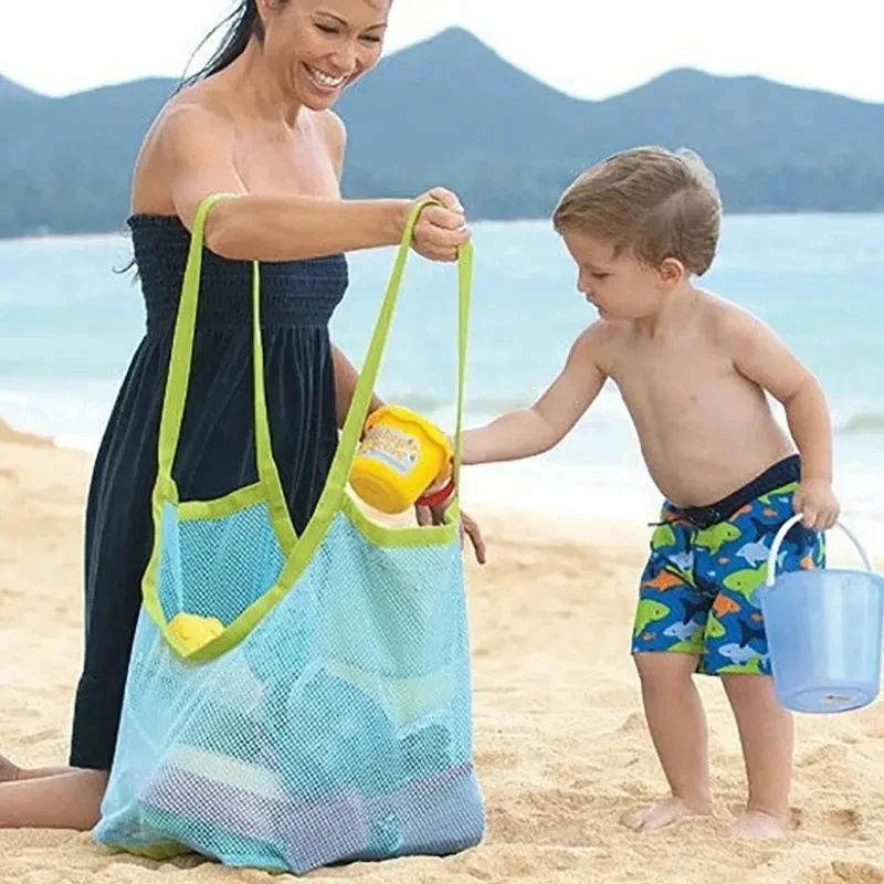 Sac de plage portable en filet - Beach Towel Large avis et prix