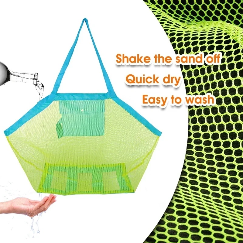 Sac de plage portable en filet - Beach Towel Large avis et prix
